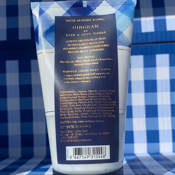 GINGHAM Whipped Sugar Body Scrub Exfoliating - Picture 5 of 6